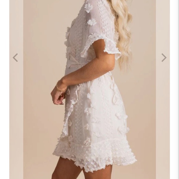 Bella Ella Moving On Textured Mini Dress - NWOT - Picture 3 of 10